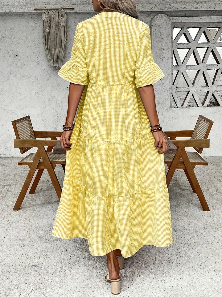 DEBORAH | Breezy Stripe Maxi Dress