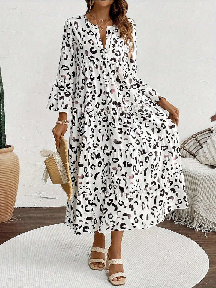 WANDA | Vacation Long Sleeve Dress