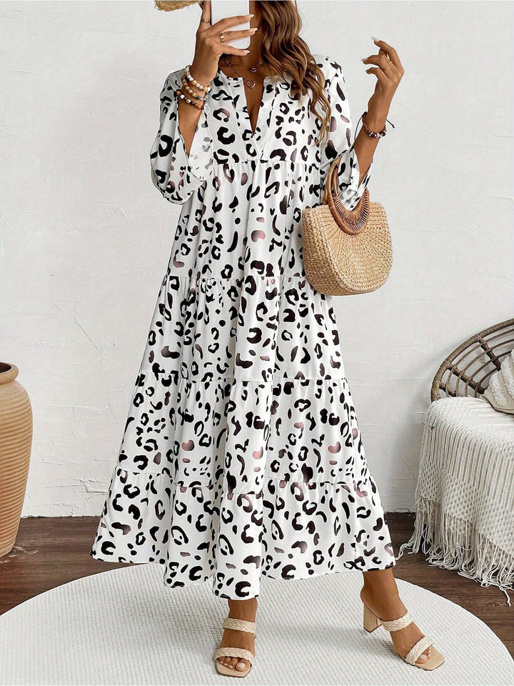 WANDA | Vacation Long Sleeve Dress