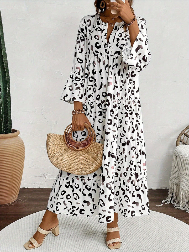 WANDA | Vacation Long Sleeve Dress