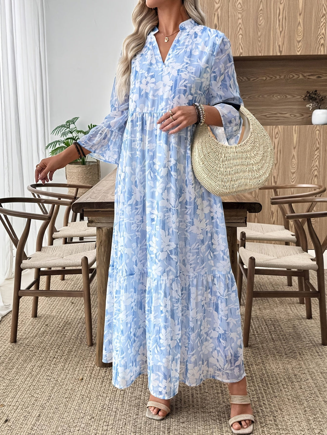 BONNIE | V-Neck Pullover Dress