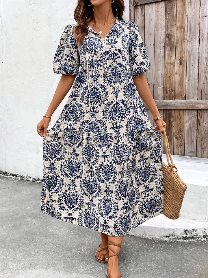 LISA | Sleeveless Holiday Long Dress