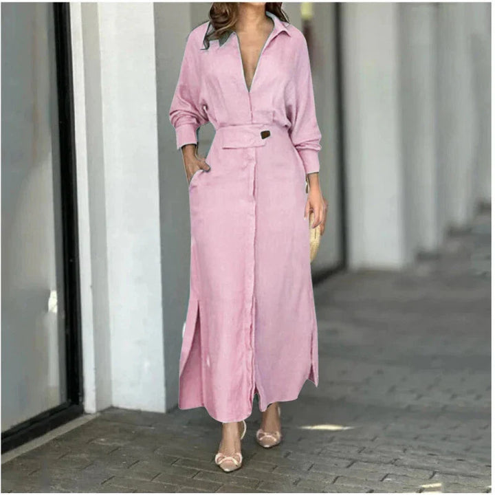 Yara | Ankle-Length Shirt Dress