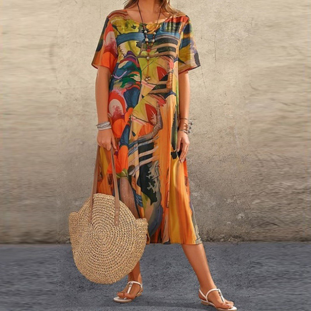 Phoebe - Cozy Floral Dress