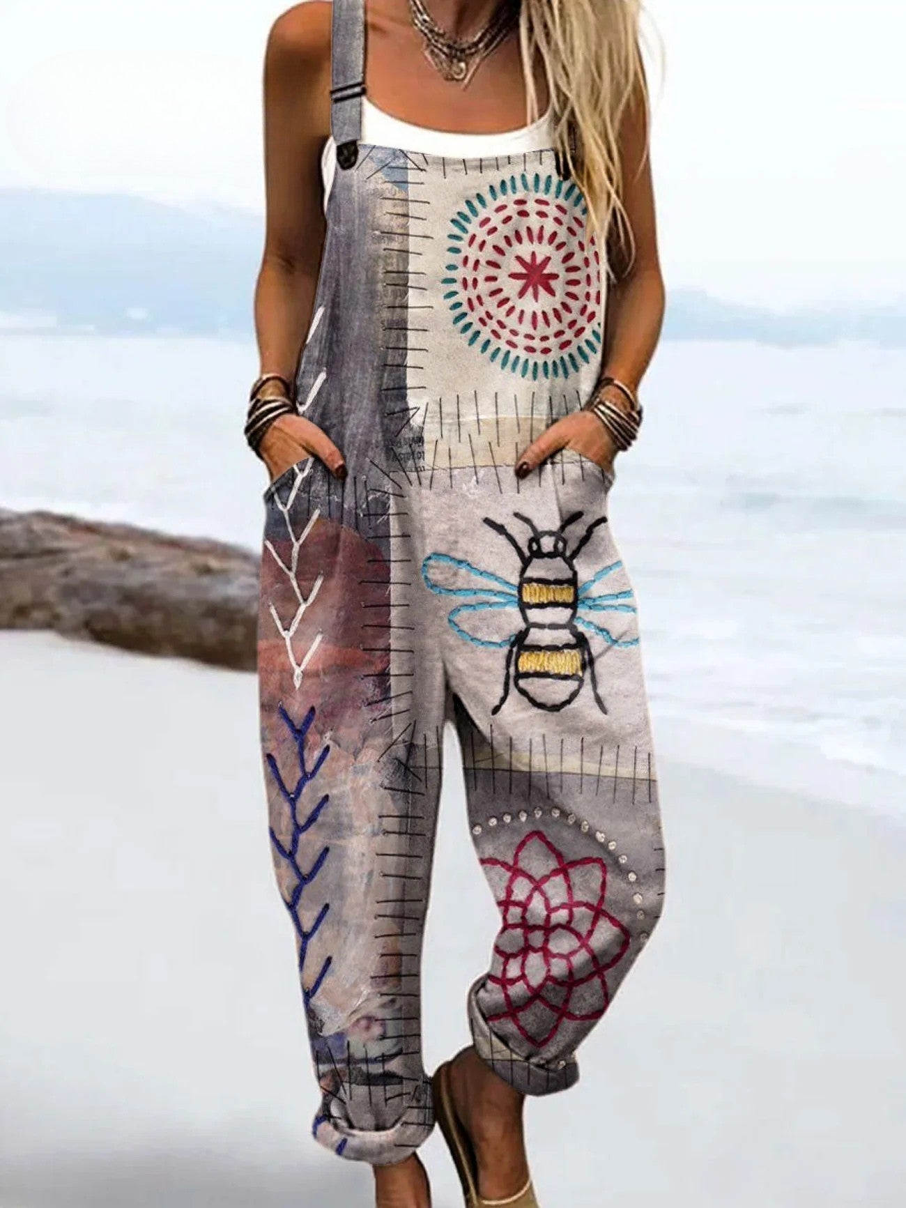 Bee Free Jumpsuit – The Harmon Family Savannah