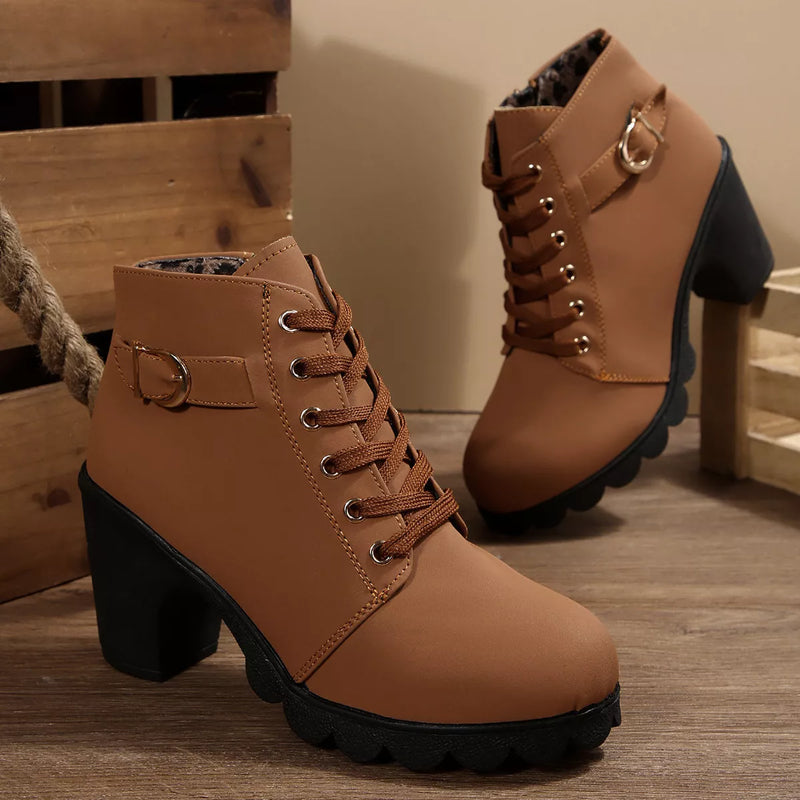 Harper™ | Stylish Block Heel Boots