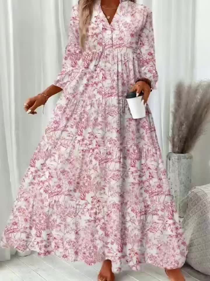 PEGGY | Tiered Floral Cap Sleeve Dress