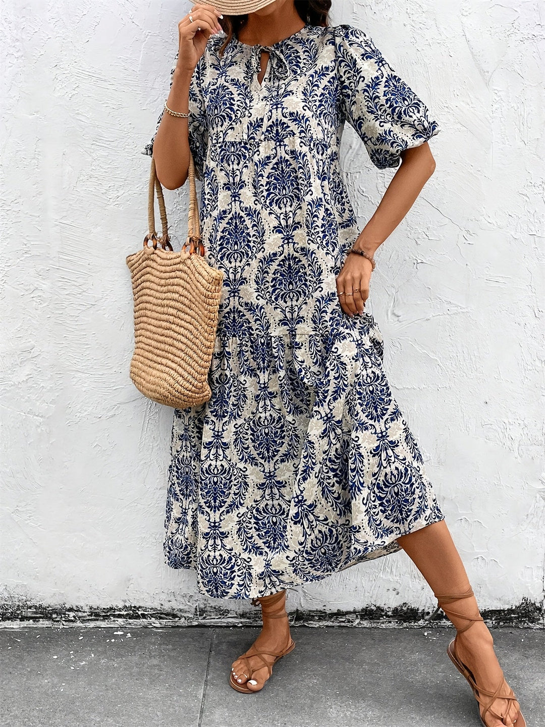 LISA | Sleeveless Holiday Long Dress