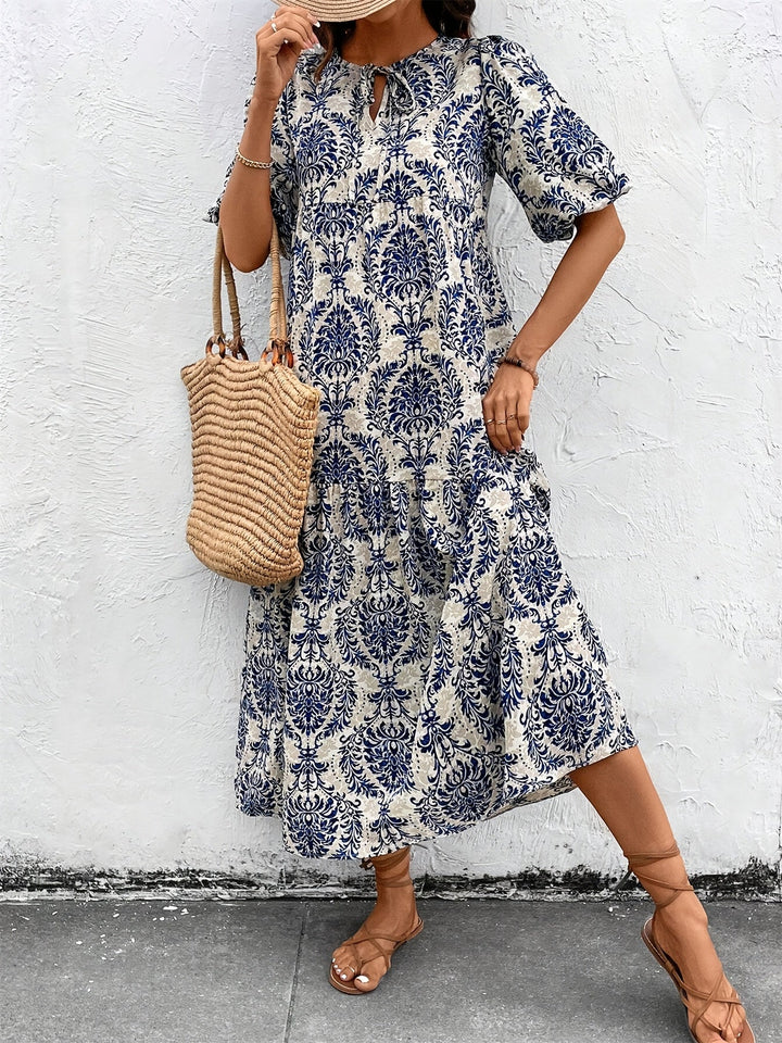 LISA | Sleeveless Holiday Long Dress