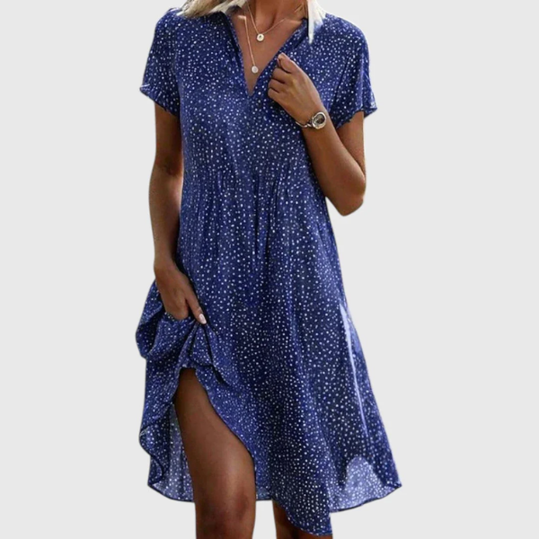 Noa - Short Sleeve Midi Dress