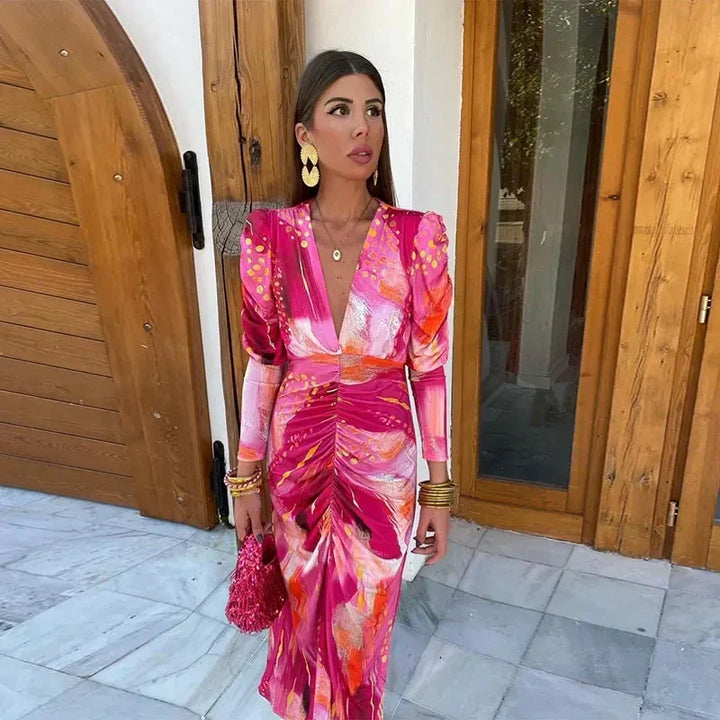 Chiara™ - Elegant Maxi Dress