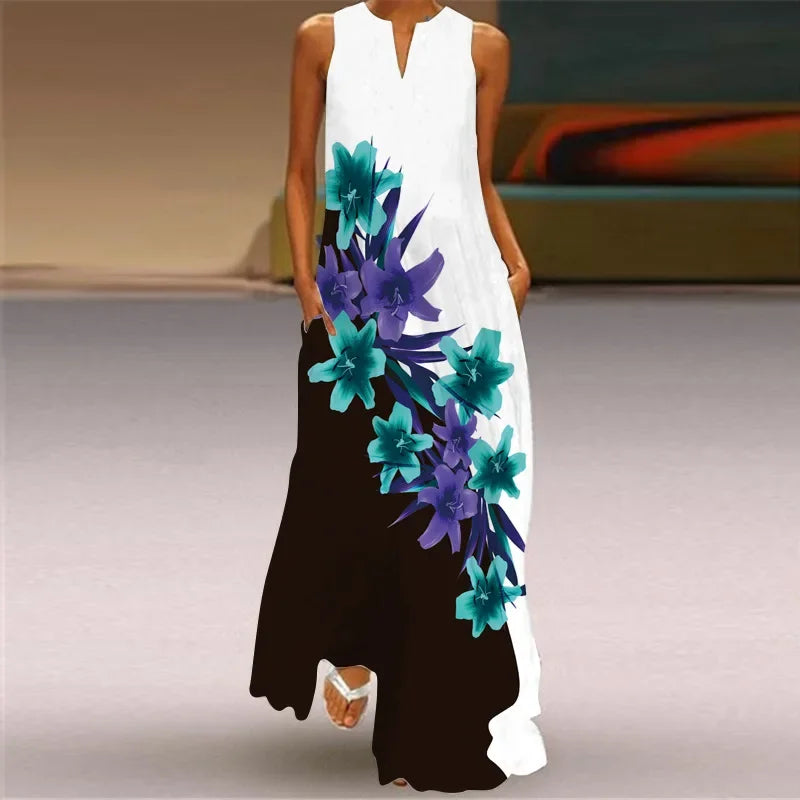 Aurelia™ - Butterfly Bloom A-Line Dress