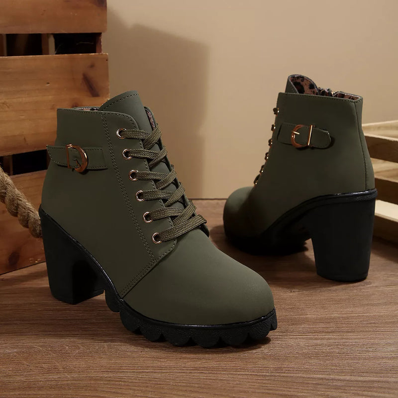 Harper™ | Stylish Block Heel Boots