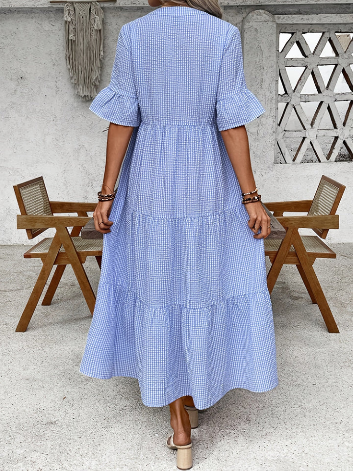 DEBORAH | Breezy Stripe Maxi Dress