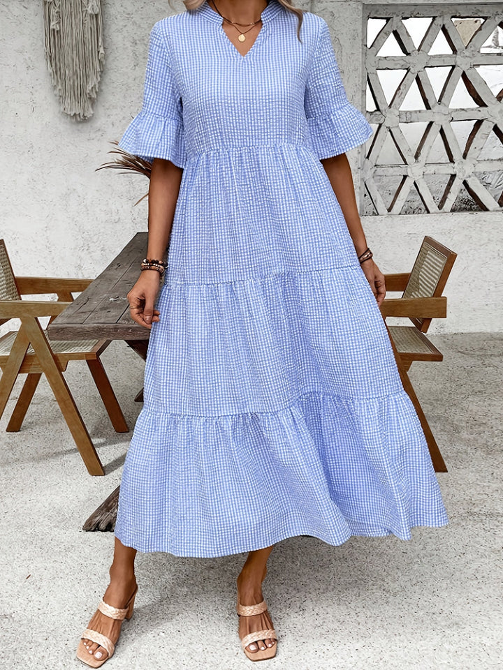 DEBORAH | Breezy Stripe Maxi Dress