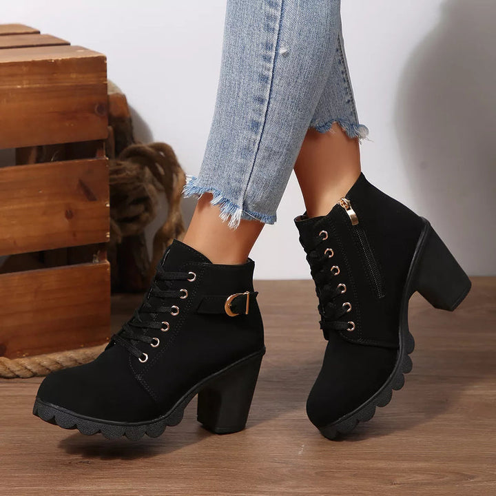 Harper™ | Stylish Block Heel Boots