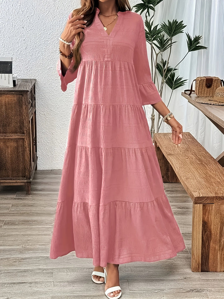 NORMA | A-Line Flared Sleeve Maxi