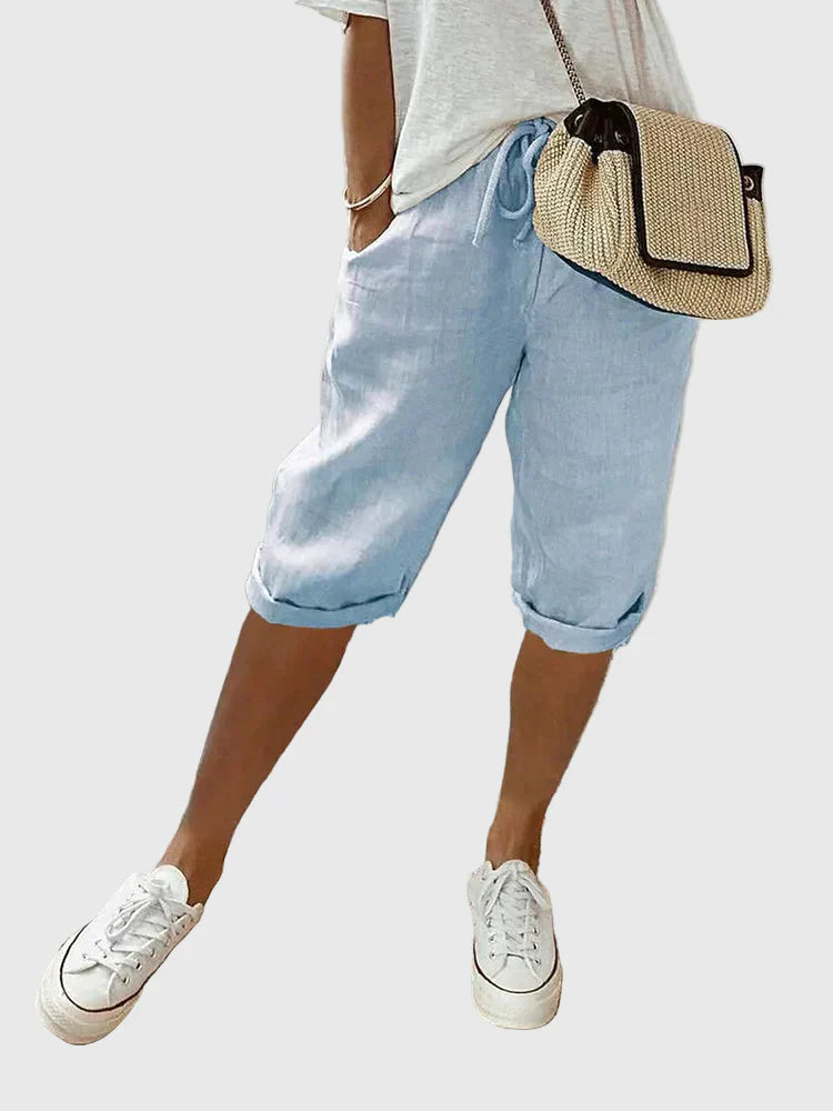 Grace | Light Linen Shorts
