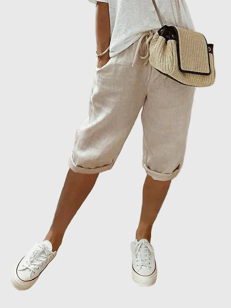 Grace | Light Linen Shorts